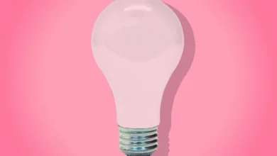 pink light