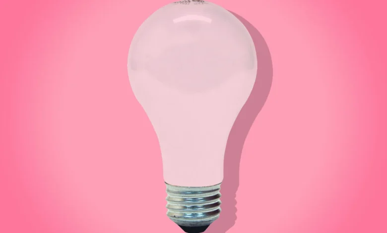 pink light